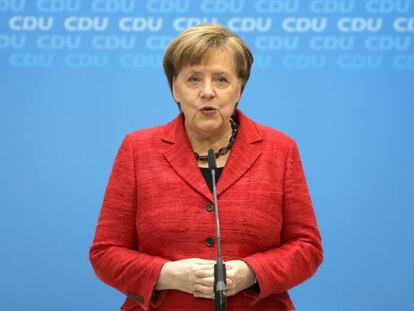 La canciller alemana, Angela Merkel.