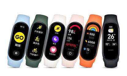 Colores Xiaomi Mi Band 7