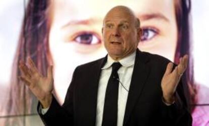 En la imagen, el consejero delegado de Microsoft, Steve Ballmer. EFE/Archivo