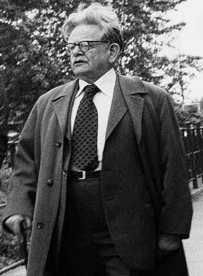 Elias Canetti en Berlín en 1974.