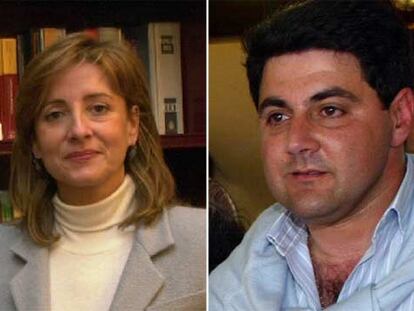 Pilar Sánchez, primera edil de Jerez, y Juan Rodríguez, alcalde de Sanlúcar de Barrameda.