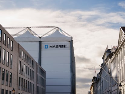 La sede de Maersk en Copenhague, Dinamarca