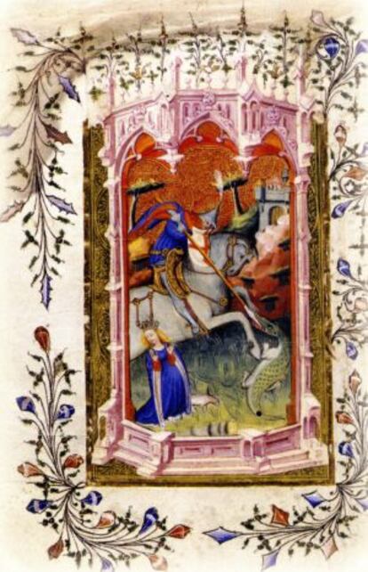 'La princesa', del Llibre d'Hores de Beaufort.