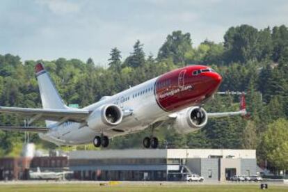 Un avión de Norwegian