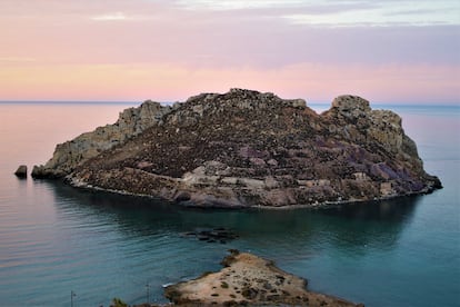 Ilha do Frade, em Águilas (Murcia).