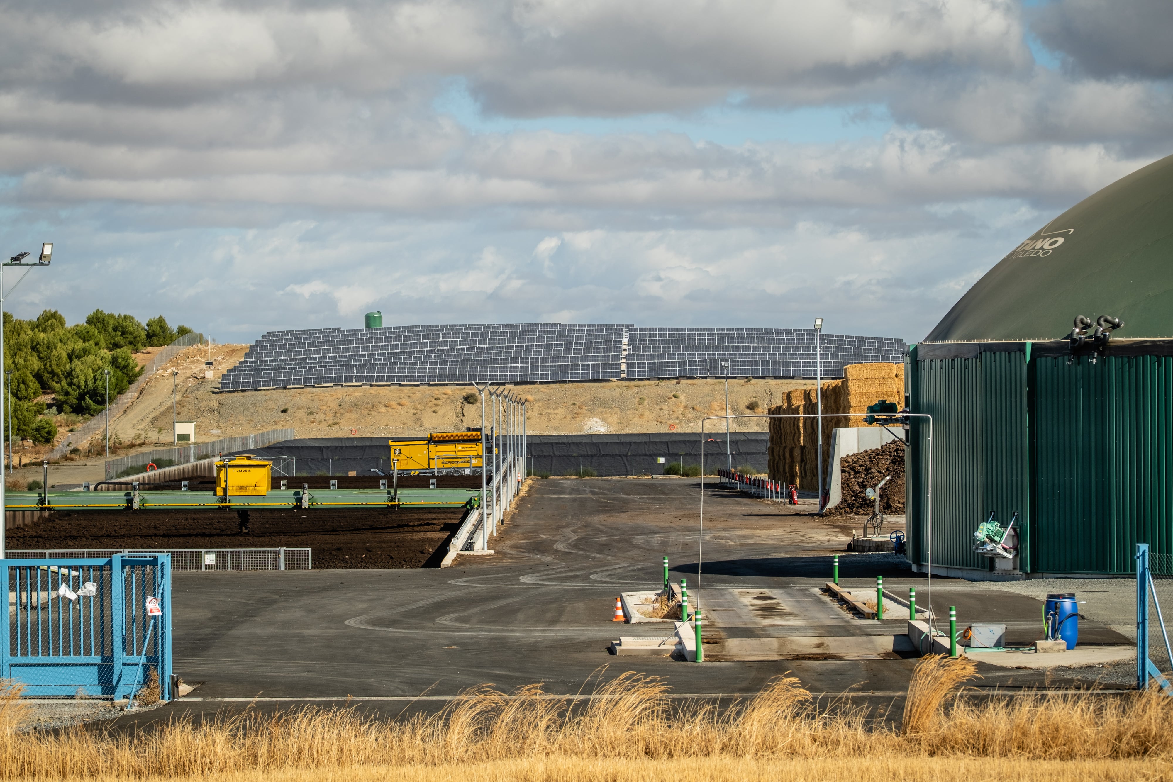 La planta de biometano de Casasbuenas.