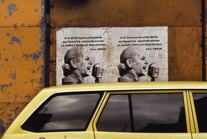 'Evita', San Telmo, septiembre, 1982.