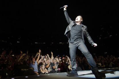 Un momento del concierto de U2 en el Camp Nou el pasado junio.