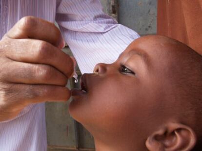Campaña de vacunación contra la polio en Nigeria.