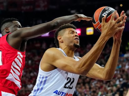 La final de la Euroliga entre el Olympiacos - Real Madrid, en imágenes