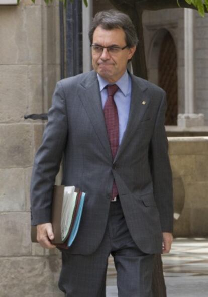 El presidente de la Generalitat, Artur Mas.