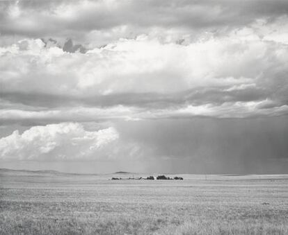 Robert Adam&#039;s photograph &#039;Ranch Northeast of Keota&#039;, Colarado, 1969.