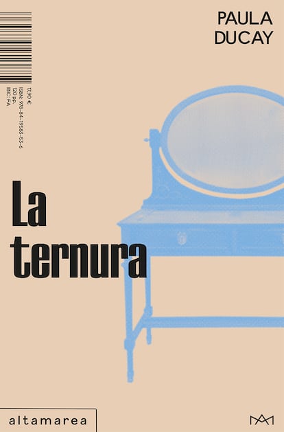 Portada de 'La ternura', de Paula Ducay. EDITORIAL ALTAMAREA