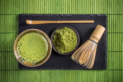 Dicen que el té matcha es fuente de vida y juventud.