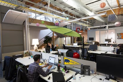 Oficinas de Google en Mountain View, California.