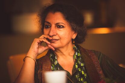 La escritora Geetanjali Shree.