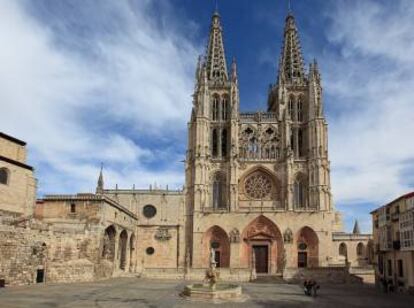La catedral de Burgos.
