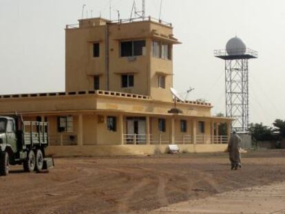 Una imagen del aeropuerto de Kidal el pasado 7 de agosto. 