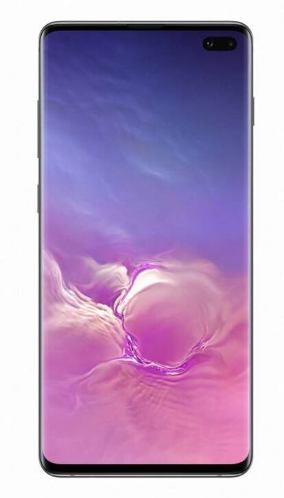 Imagen frontal del Galaxy S10+