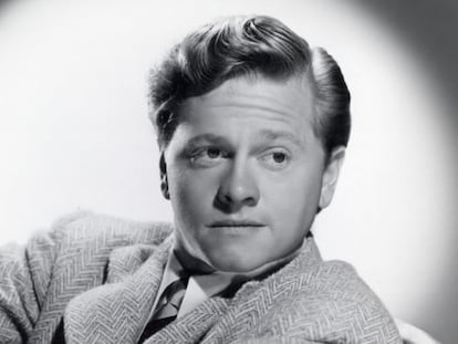 El actor Mickey Rooney.