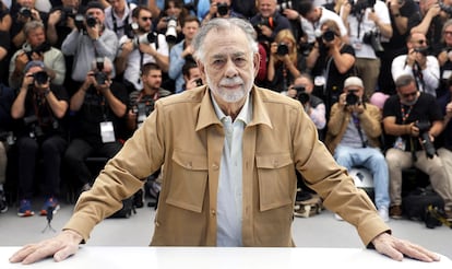 Francis Ford Coppola, este viernes en el festival de Cannes.