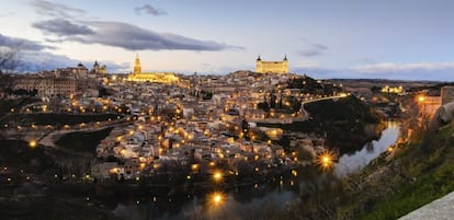 Vista panorámica de Toledo.