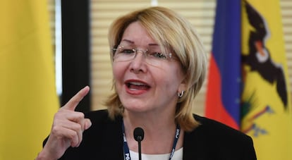 Luisa Ortega Díaz, em coletiva na última quarta-feira em Brasília