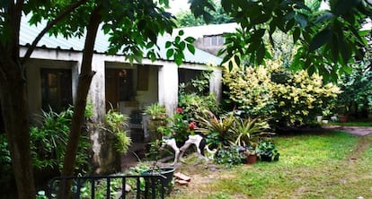 Vista exterior de la casa de Jos&eacute; Mujica.