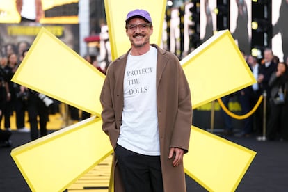 El actor Pedro Pascal, el 22 de abril de 2025, en el estreno de 'Thunderbolts*' en Londres (Reino Unido).