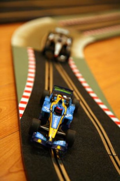 Maqueta de Scalextric