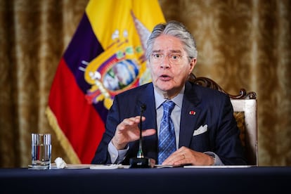 El presidente de Ecuador, Guillermo Lasso