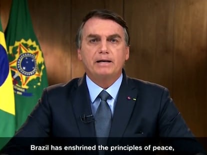 Jair Bolsonaro discursa nesta terça na Assembleia Geral da ONU.