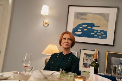 Cynthia Nixon, en el final de 'And Just Like That'.