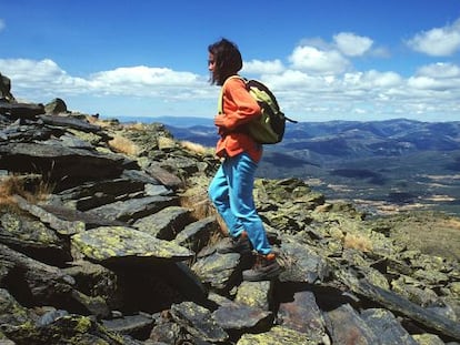 Hacia la cumbre del Ocej&oacute;n.