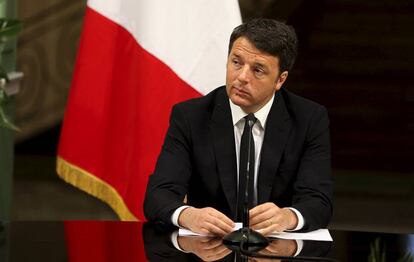 El primer ministro italiano, Matteo Renzi, este martes en Ir&aacute;n.