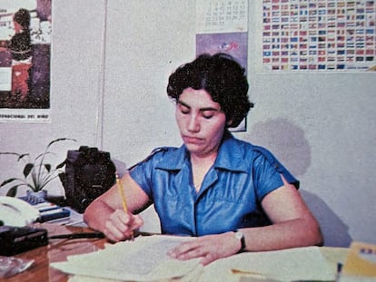 Ana Lorena Cartín Leiva, en el año en que se integró como directora de RNC, en 1979.