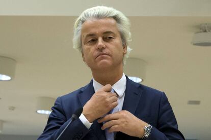 Geert Wilders, diputado del Parlamento de los Pa&iacute;ses Bajos.
 
 