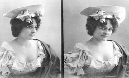 La aviadora y espía francesa Marthe Richard.