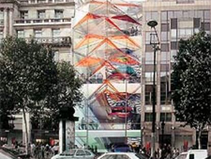 Manuelle Gautrand renovará la imagen del histórico escaparate de Citroën en los Campos Elíseos de París.