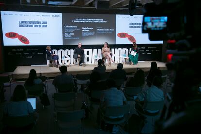 Imagen de unos de los debates celebrados durante el foro Ecosistema Ahora, organizado por EL PAÍS los días 7 y 8 de julio en Madrid.