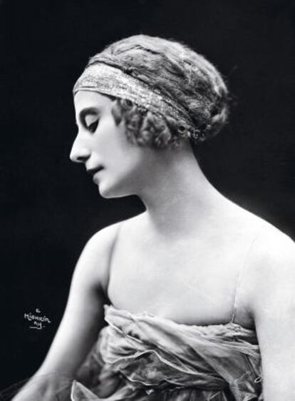 Anna Pavlova, en 1900.