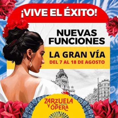 Cartel promocional del espectáculo 'La Gran Vía'.