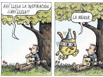 La visita de la inspiración