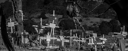 La peregrinación no se realiza solo a pie, también acuden cientos de personas a caballo desde distintos puntos del país. 