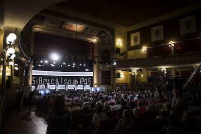 El debat al Casino de l&#039;Alian&ccedil;a del Poblenou.