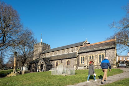 Iglesia de San Nicolás de Myra en Brighton. 