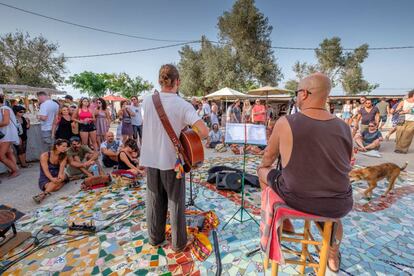 El mercadillo de La Mola, en Formentera.