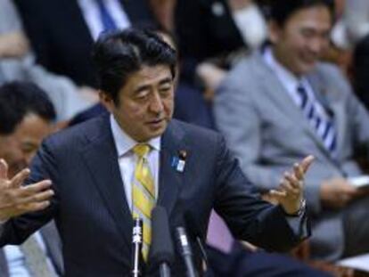El primer ministro japonés, Shinzo Abe. EFE/Archivo