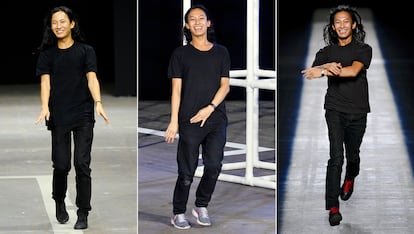 Alexander Wang

En sus comienzos, el niño bonito de la moda estadounidense no se separaba de las camisetas blancas. Después las sustituyó por las negras y ha hecho de ese color su seña de identidad.