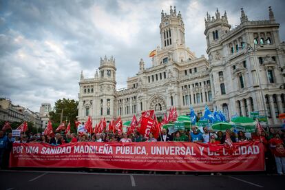 Manifestacion Sanidad publica Madrid